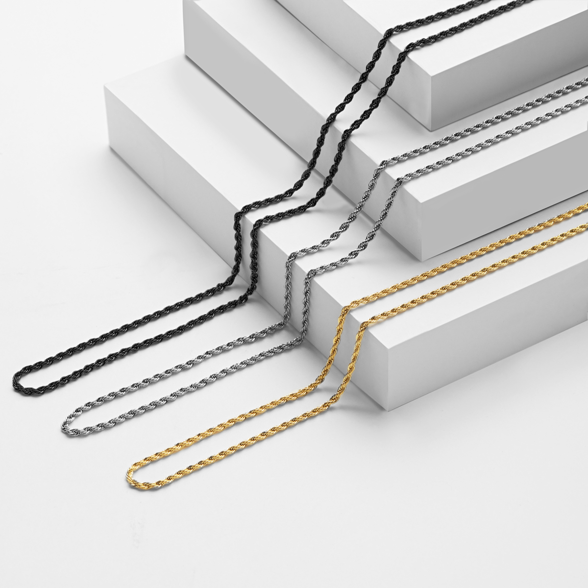 twisted stainless steel chains